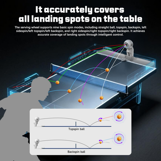 Siboasi P2300 Professional Table Tennis Robot Indoor Sports PingPong Ball Shooting Machine Factory Direct Sale