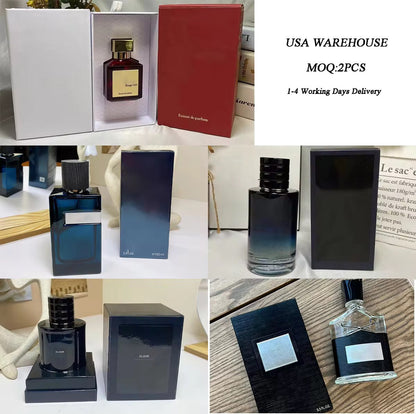 USA Stock 2-4 Days Brand Perfumes Men's Cologne Body Spray Fragrance Oud Femme Eau De Original Men Perfume