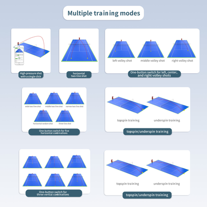2026 Hot Sport Automatic Electronics Pedal Pickleball Machine for Training 110v/220v Spin Shooting Launch Machine Padel